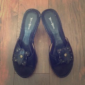 Fun summer sandal wedges